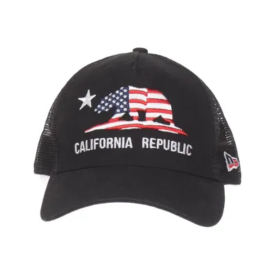 Trucker cap (Sort, Flerfarvet) fra New Era Bomuld, Polyester