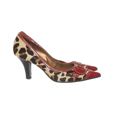 Escarpins (Rouge, Multicolore) de Dumond Cuir