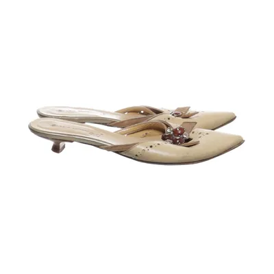 Mules (Yellow, Beige, Brown) from Lea Foscati