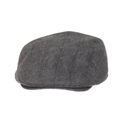 Flat cap (Grå) från Créton Polyester, Ull