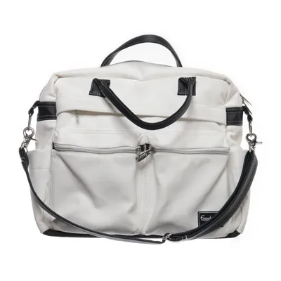 Axelremsväska (Vit, Svart) från Emmaljunga