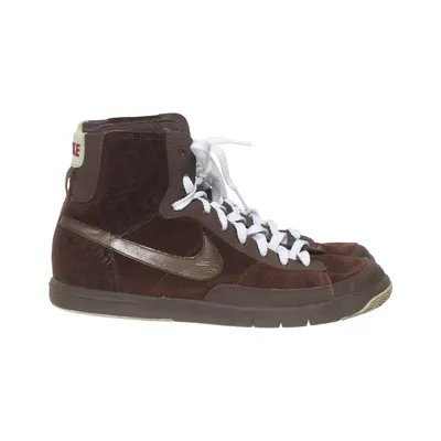 Sneakers (Blazer Mid) van Nike Leer
