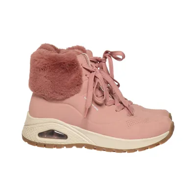 Boots (Rosa) från Skechers Pälsimitation