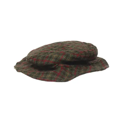 Flat cap (Grön, Röd, Flerfärgad) från J.C Cording & Co Ull