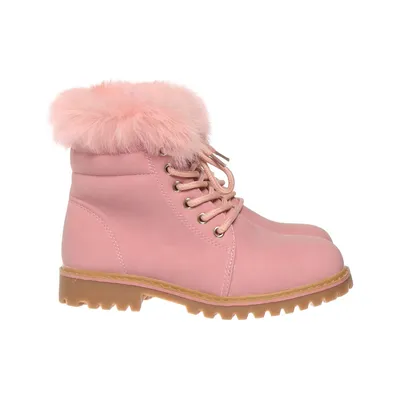 Laced boots (Pink)