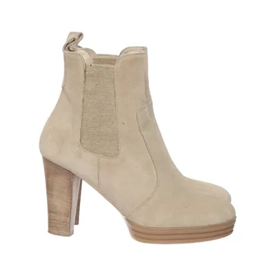 Støvletter (Beige) fra Varese Læder