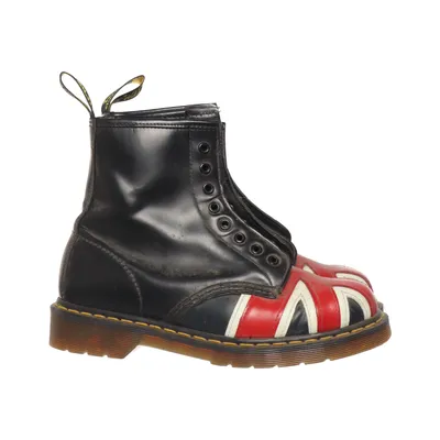 Kängor (Svart, Röd, Vit) från Dr. Martens Skinn