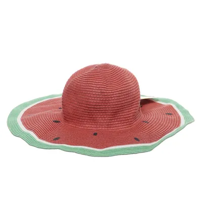 Stråhatt (Röd, Grön, Flerfärgad) Polyester
