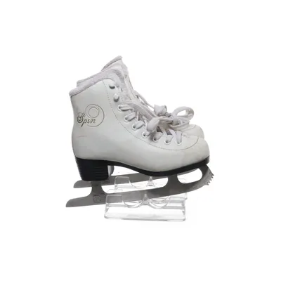 Konståkningsskridskor (Vit) från Spin Skinn