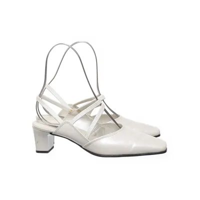 Sandales (Blanc) de Gabor Cuir