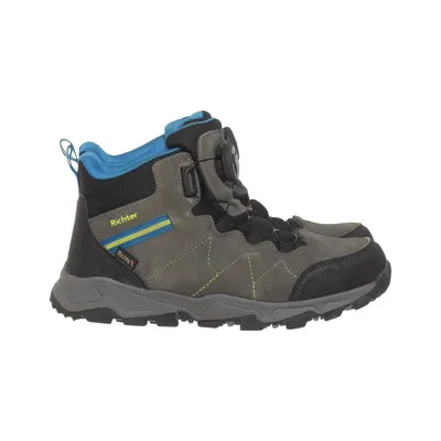 Hiking boots (Gray, Black, Blue) from Richter