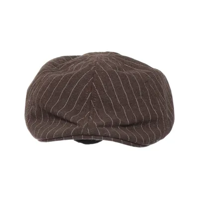 Flat cap (Brown) from Atlantis Polyester, Wool
