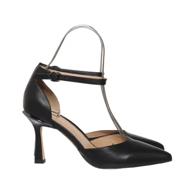 High heels (Gray) from Alma en Pena Leather