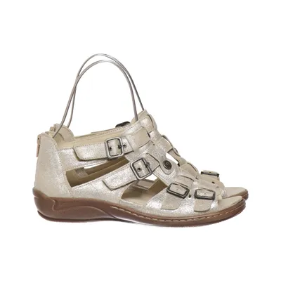 Sandales (Or) de Waldläufer Cuir