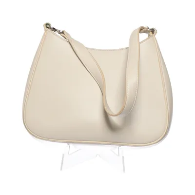 Skuldertaske (Beige) fra Bershka Polyester