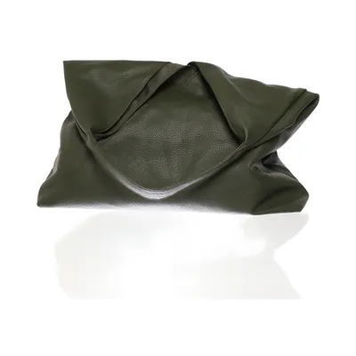 Handbag (Green) from Lindex Polyester, Polyurethane
