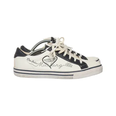 Baskets (Blanc, Noir) de Mustang True Denim