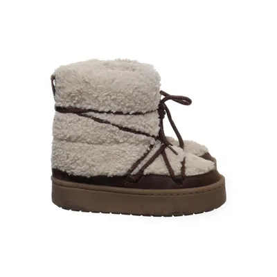 Bottes à lacets (Beige, Marron) de H&M
