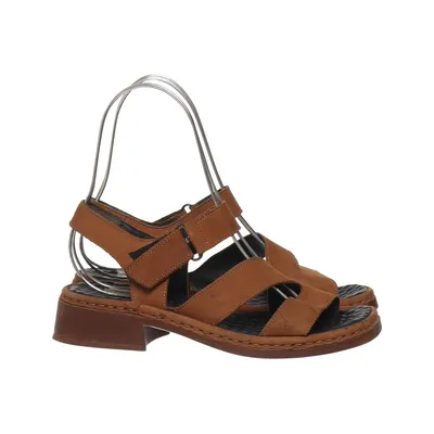 Sandals (Brown) from Rieker Antistress Leather