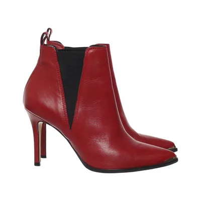 Heeled boots (Red) from San Marina Leather