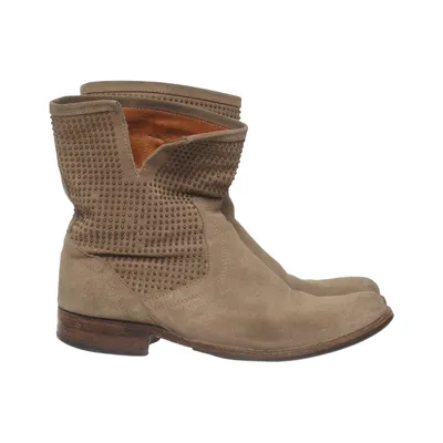 Ankelstøvler (Beige) fra Fiorentini + Baker Læder