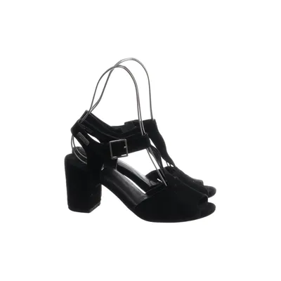 Sandales à talons hauts (Noir) de Dasia Daim