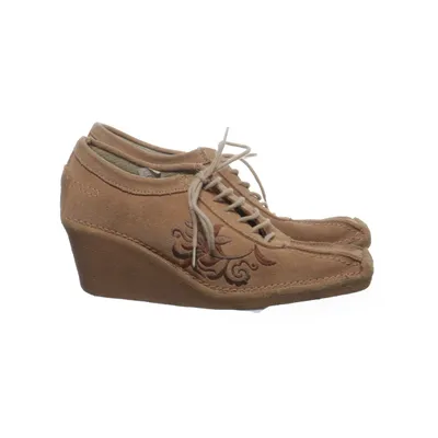 Wedges (Brown) from Sioux Leather