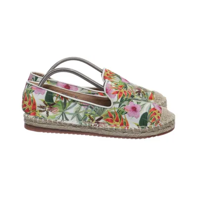 Espadrilles (White, Multicolored) from Ella Cruz