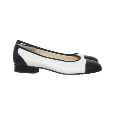 Ballerines (Blanc, Bleu) de Hassia Cuir