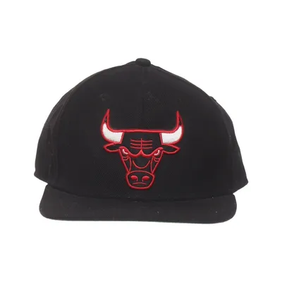 Baseball cap (Black, Red) from Mitchell & Ness Wool