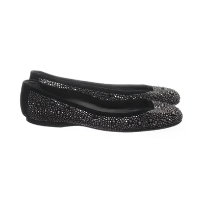 Ballet flats (Black, Silver) from Stuart Weitzman