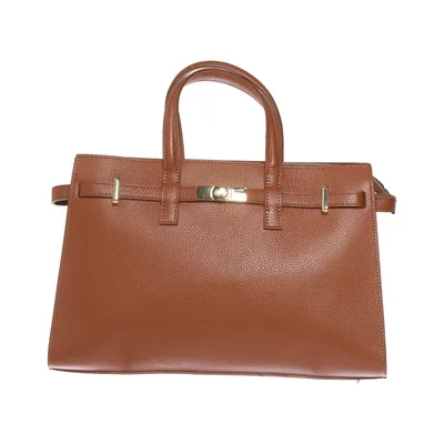 Handtas (Bruin) van Borse in Pelle