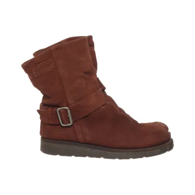 Ankle boots (Brown) from Bronx Acrylic, Polyester