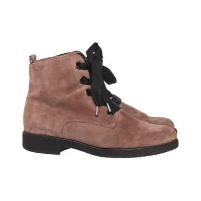 Bottes à lacets (Beige) de Gabor Cuir
