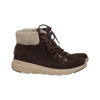 Laced boots (On-The-Go) from Skechers Faux fur, Leather