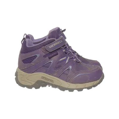 Hiking shoes (Purple) from Merrell Leather
