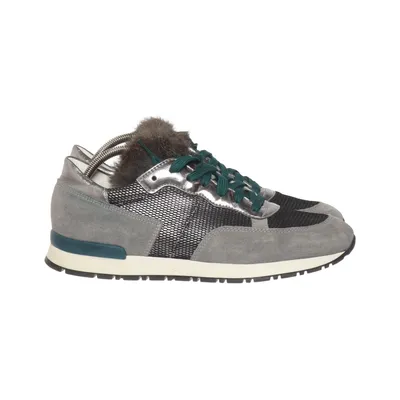 Sneakers (Grijs, Groen, Zilver) van Pollini