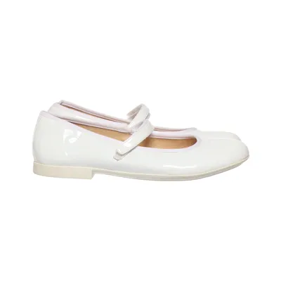 Ballerines (Blanc) de Geox Respira Cuir