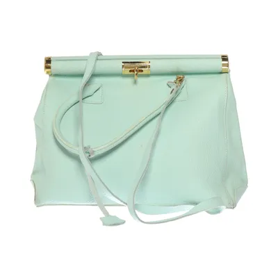 Handbag (Blue) Leather