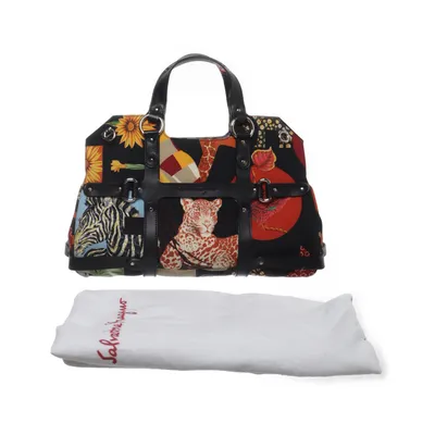 Handväska (Svart, Flerfärgad) från Salvatore Ferragamo