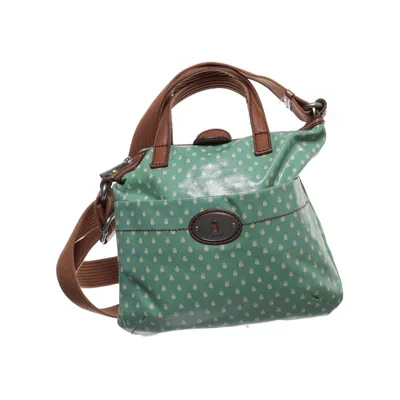 Schoudertas (Groen, Bruin, Wit) van Fossil