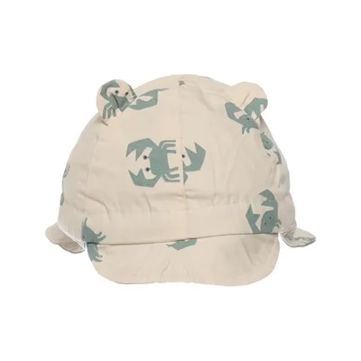UV-Mütze (Beige, Grün) von Liewood Bio-Baumwolle