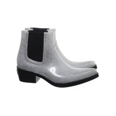 Låga gummistövlar (Silverfärgad, Svart) från Colors of California