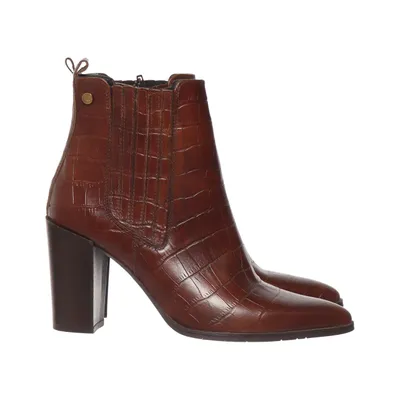 Heeled boots (Brown) from Novita