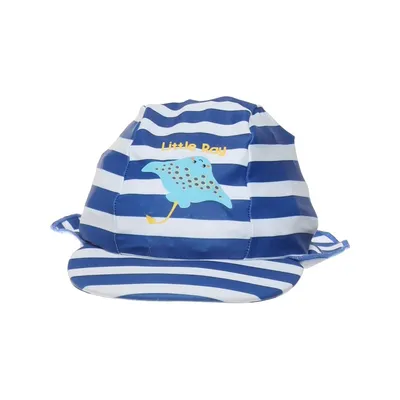 Chapeau de soleil (Bleu, Blanc) de Ollie's Place Élasthane, Polyamide, Polyester