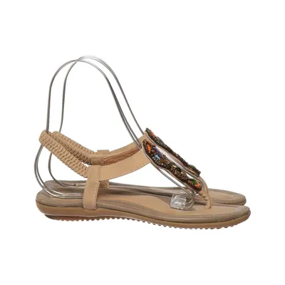 Sandalen (Beige, Mehrfarbig) von Siketu