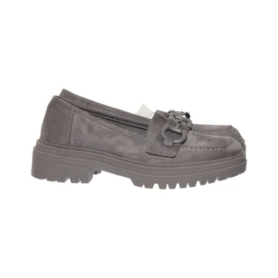 Loafers (Grå) fra Claudia Ghizzani Læder