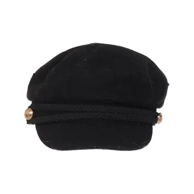 Skipper kasket (Sort) fra Zara Akryl, Polyamid, Viscose