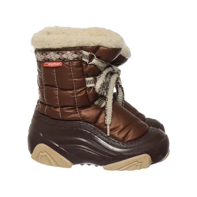 Laced boots (Brown, Beige) from Demar