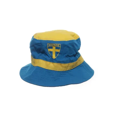 Buckethatt (Blå, Gul) Bomull